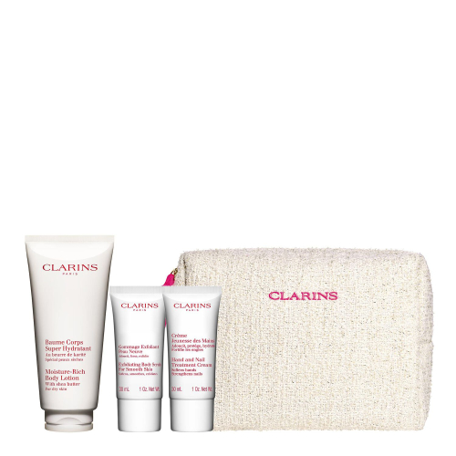 Perfect Hydration Body Set - 2 Products + Super Moisturizing Body Balm CLARINS Perfect Hydration Body Set - 2 Products + Super Moisturizing Body Balm CLARINS